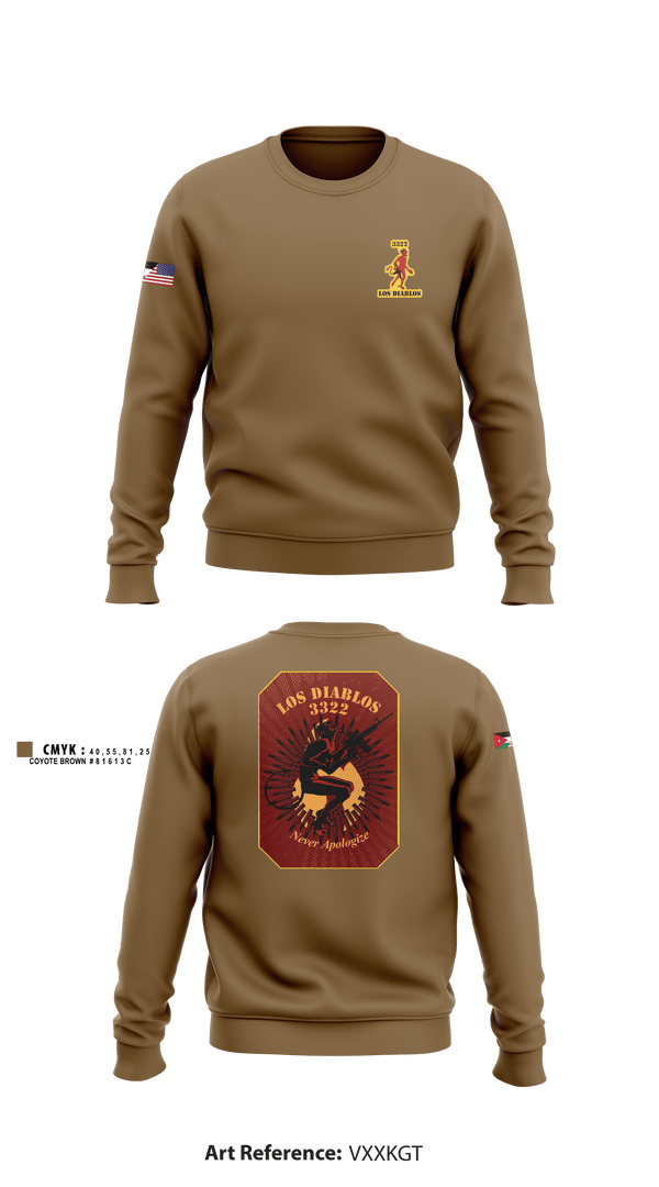 Crew Neck Sweatshirt, 3SQDN, 3SFAB, Army, Teamtime, Team time, sublimation, custom sports apparel, team uniforms, spirit wear, spiritwear, sports uniforms, custom shirts, team store, custom team store, fundraiser sports, apparel fundraiser