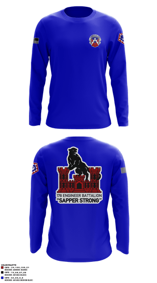 Long Sleeve Performance Shirt, , Army, Teamtime, Team time, sublimation, custom sports apparel, team uniforms, spirit wear, spiritwear, sports uniforms, custom shirts, team store, custom team store, fundraiser sports, apparel fundraiser