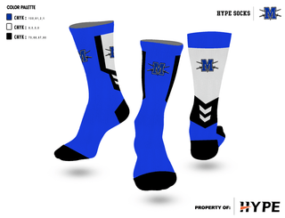 Custom Socks, McCallum High School women's volleyball, Women's Volleyball, Teamtime, Team time, sublimation, custom sports apparel, team uniforms, spirit wear, spiritwear, sports uniforms, custom shirts, team store, custom team store, fundraiser sports, apparel fundraiser