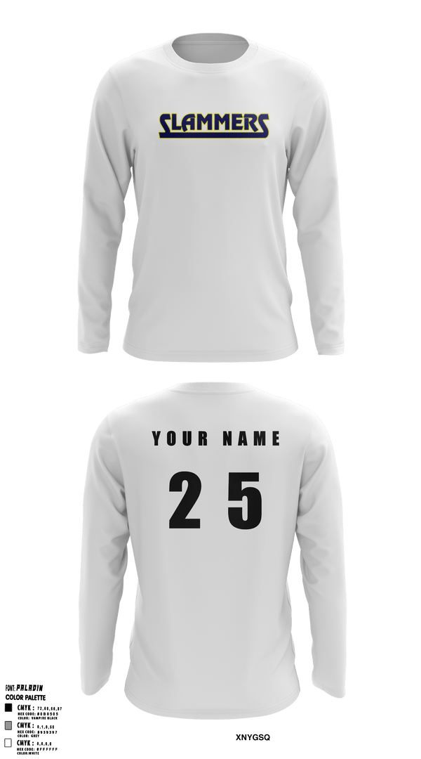 Long Sleeve Performance Shirt, Slammers FP, Softball, Teamtime, Team time, sublimation, custom sports apparel, team uniforms, spirit wear, spiritwear, sports uniforms, custom shirts, team store, custom team store, fundraiser sports, apparel fundraiser