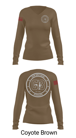 Women's Long Sleeve Vneck Shirt, , , Teamtime, Team time, sublimation, custom sports apparel, team uniforms, spirit wear, spiritwear, sports uniforms, custom shirts, team store, custom team store, fundraiser sports, apparel fundraiser