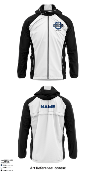 Windbreaker, Mara Colts, Football, Teamtime, Team time, sublimation, custom sports apparel, team uniforms, spirit wear, spiritwear, sports uniforms, custom shirts, team store, custom team store, fundraiser sports, apparel fundraiser