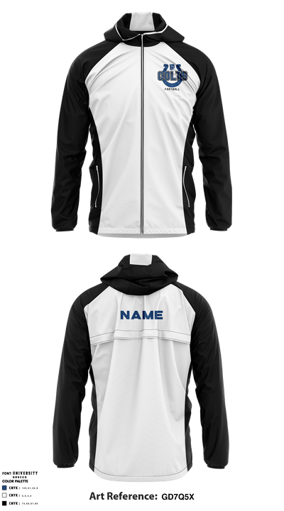 Mara Colts 58187834 Windbreaker - 3