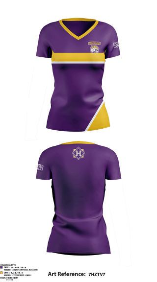 Women's Short Sleeve Vneck Shirt, Hattiesburg High School Powerlifting, Spirit Store, Teamtime, Team time, sublimation, custom sports apparel, team uniforms, spirit wear, spiritwear, sports uniforms, custom shirts, team store, custom team store, fundraiser sports, apparel fundraiser
