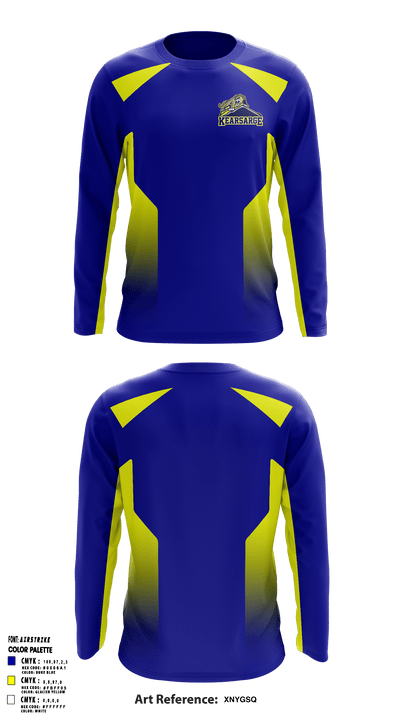 Kearsarge Regional High School 62912235 Long Sleeve Performance Shirt - 1