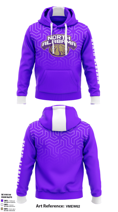 University of North Alabama Golf 30917491 Hoodie - 1