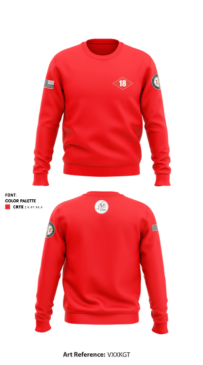 NMCB 18 77827271 Crew Neck Sweatshirt - 1