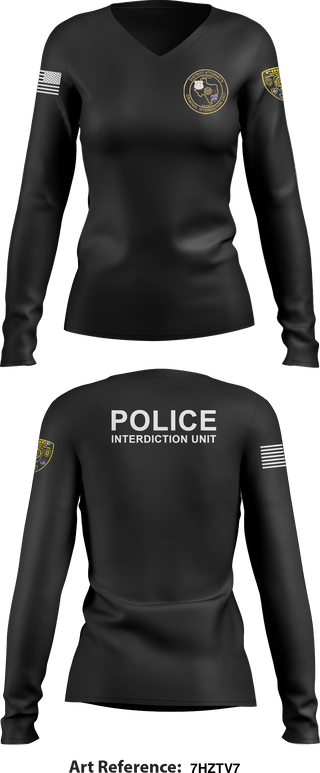 Women's Long Sleeve Vneck Shirt, , , Teamtime, Team time, sublimation, custom sports apparel, team uniforms, spirit wear, spiritwear, sports uniforms, custom shirts, team store, custom team store, fundraiser sports, apparel fundraiser
