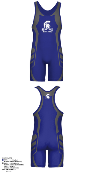 Wrestling Singlet, Spartans Wrestling, Wrestling, Teamtime, Team time, sublimation, custom sports apparel, team uniforms, spirit wear, spiritwear, sports uniforms, custom shirts, team store, custom team store, fundraiser sports, apparel fundraiser