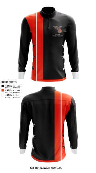 Quarter Zip Jacket, Southern Illinois Basketball Officials Association, Men's Basketball, Teamtime, Team time, sublimation, custom sports apparel, team uniforms, spirit wear, spiritwear, sports uniforms, custom shirts, team store, custom team store, fundraiser sports, apparel fundraiser