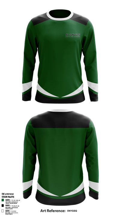 Kings 91304039 Long Sleeve Performance Shirt - 1