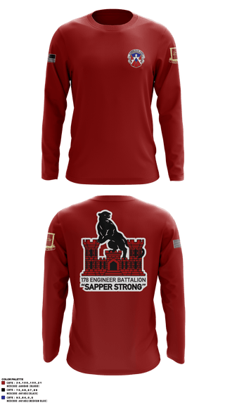 Long Sleeve Performance Shirt, , Army, Teamtime, Team time, sublimation, custom sports apparel, team uniforms, spirit wear, spiritwear, sports uniforms, custom shirts, team store, custom team store, fundraiser sports, apparel fundraiser