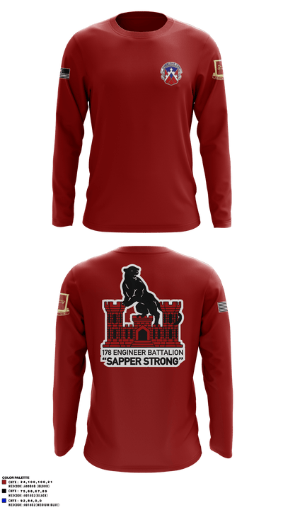 178th EN BN 26721135 Long Sleeve Performance Shirt - 4
