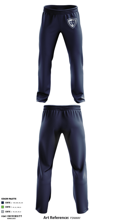 Watersprings School High School Football 80998011 Sweatpants - 1
