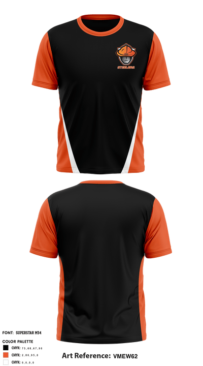 Evraz Steelers 95319083 Short Sleeve Performance Shirt - 1