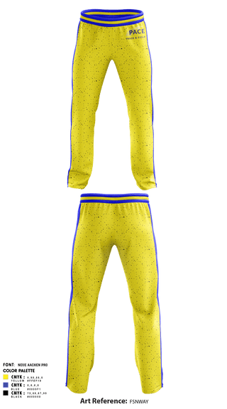 Sweatpants, Pace Track & Field, Track & Field, Teamtime, Team time, sublimation, custom sports apparel, team uniforms, spirit wear, spiritwear, sports uniforms, custom shirts, team store, custom team store, fundraiser sports, apparel fundraiser