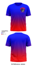 Allen Ellender Memorial High School Swimming 55809402 Short Sleeve Performance Shirt - 1