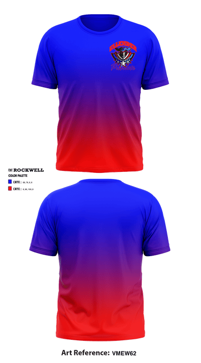 Allen Ellender Memorial High School Swimming 55809402 Short Sleeve Performance Shirt - 1