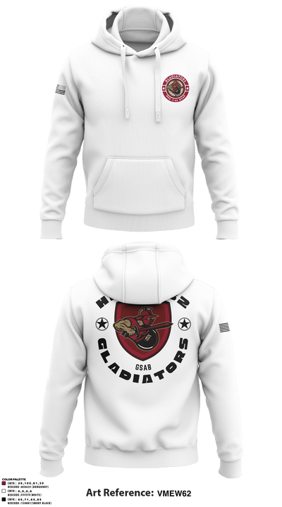 HHC 3-82 GSAB 55821489 Hoodie - 2