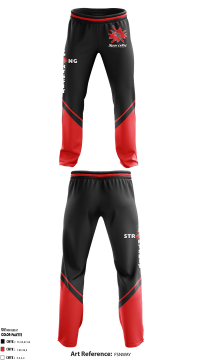 SportsFit Training Center 14906019 Sweatpants - 1