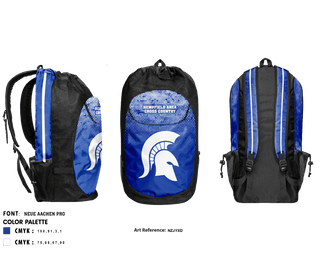 Gear Bag, Hempfield Area High School Cross Country, Cross Country, Teamtime, Team time, sublimation, custom sports apparel, team uniforms, spirit wear, spiritwear, sports uniforms, custom shirts, team store, custom team store, fundraiser sports, apparel fundraiser