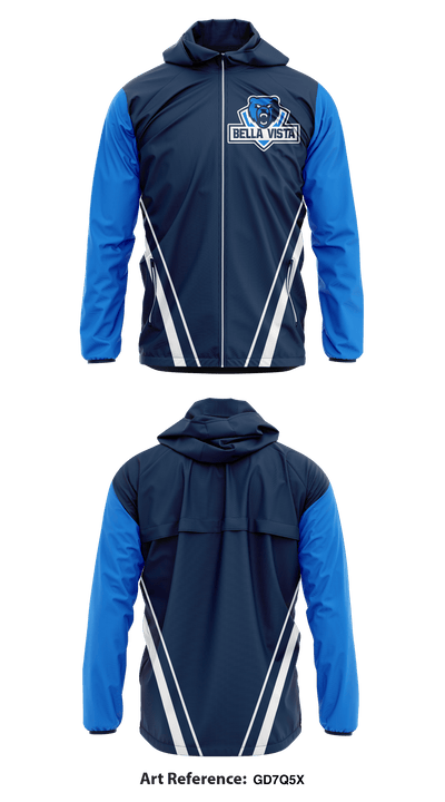 Bella Vista College Preparatory School 18612853 Windbreaker - 1