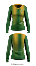 University of Vermont Soccer 40472919 Women's Long Sleeve V-neck Shirt - 1
