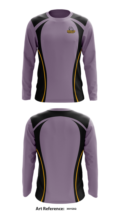 Ingalls High School Dance 30327256 Long Sleeve Performance Shirt - 1