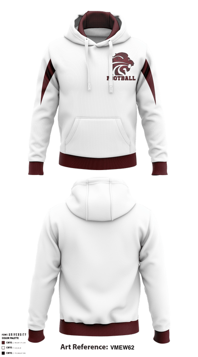 Lansing Youth football 95859201 Hoodie - 1