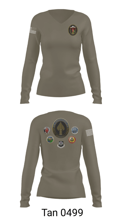 SOJTF-A 7081199 Women's Long Sleeve V-neck Shirt - 41