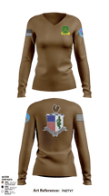 Bonesaw 2-70 AR 60101046 Women's Long Sleeve V-neck Shirt - 1