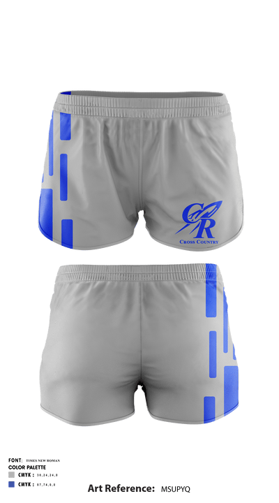 Central Cross Country 338893 Track Shorts - 2