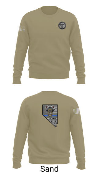 Crew Neck Sweatshirt, , Police, Teamtime, Team time, sublimation, custom sports apparel, team uniforms, spirit wear, spiritwear, sports uniforms, custom shirts, team store, custom team store, fundraiser sports, apparel fundraiser