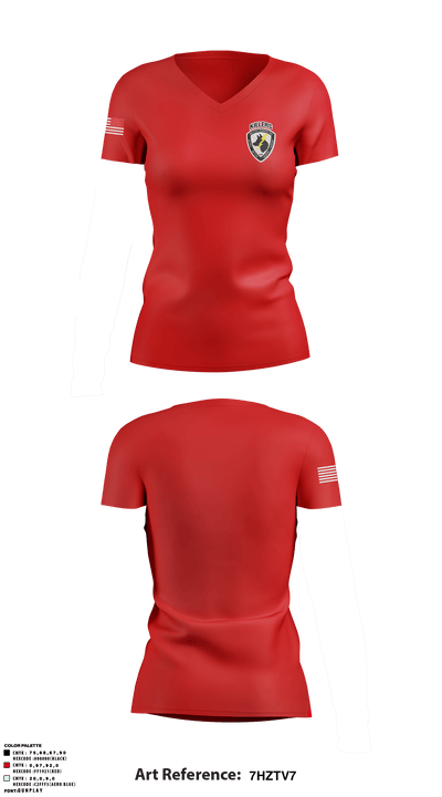 Killers 73249100 Women's Short Sleeve V-neck Shirt - 2