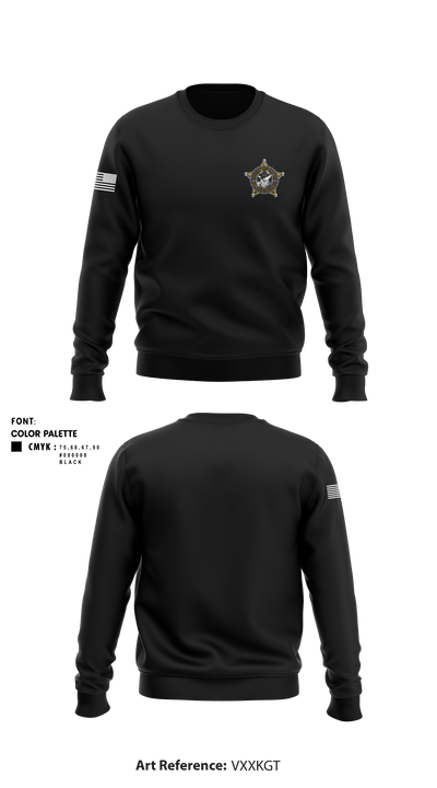 Dallas County Sheriff 1193520 Crew Neck Sweatshirt - 1