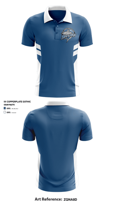 St James High School Basketball 43138211 Short Sleeve Performance Polo - 1