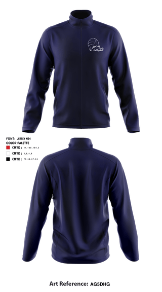 Fleece Jacket, Colusa High School Volleyball, Women's Volleyball, Teamtime, Team time, sublimation, custom sports apparel, team uniforms, spirit wear, spiritwear, sports uniforms, custom shirts, team store, custom team store, fundraiser sports, apparel fundraiser