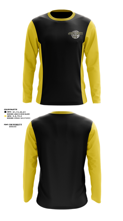 Miami Sunset Senior 45871555 Long Sleeve Performance Shirt - 1