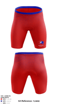 Wyoming Amateur Wrestling Association 77403720 Men's Compression Shorts - 1