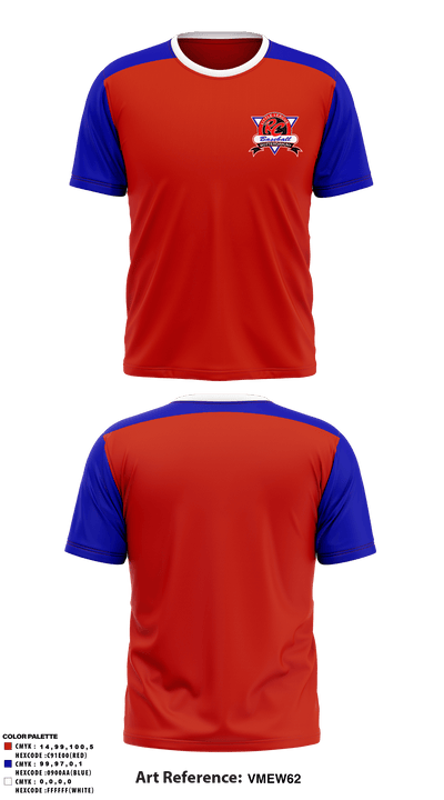 Rc Little League 82373925 Short Sleeve Performance Shirt - 1