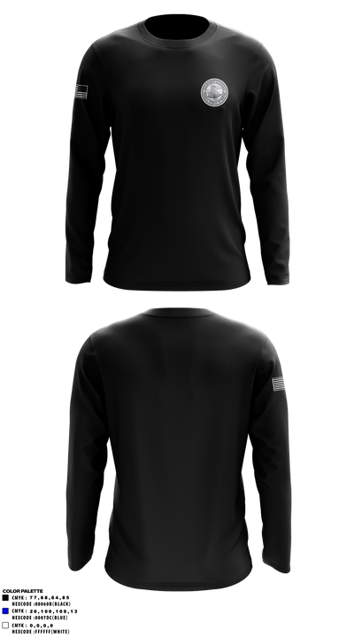 FDC HONOLULU 35699895 Long Sleeve Performance Shirt - 1