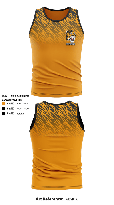 Newton North High School Cross Country 56450496 Tank Top - 1