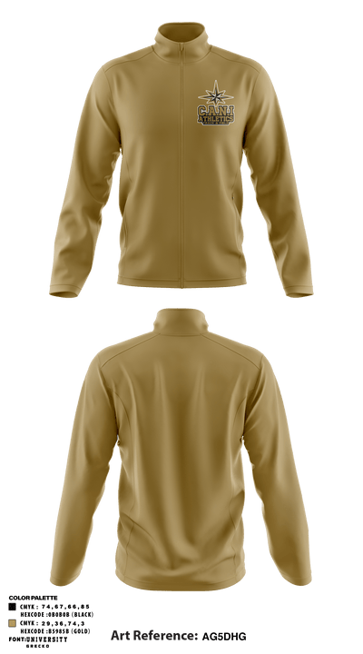 C.A.N.I Athletics Track & Field 1569769 Fleece Jacket - 2