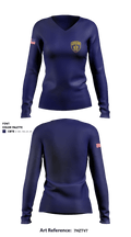 Team 17 61391428 Women's Long Sleeve V-neck Shirt - 1