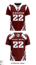 Durham Middle School Football 25146263 Short Sleeve Performance Shirt - 2