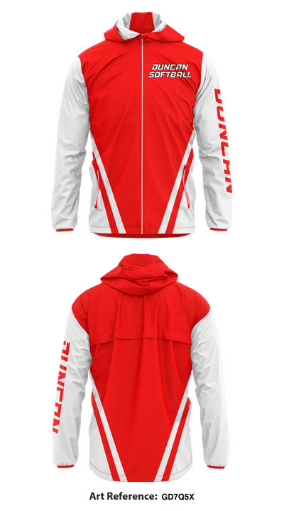 Duncan softball 74331714 Windbreaker - 1