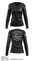 66 TRS 92361338 Women's Long Sleeve V-neck Shirt - 2