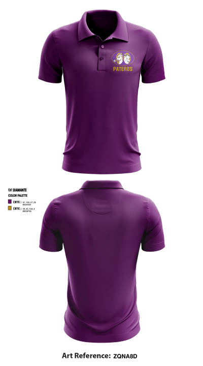 Pateros High School 40841413 Short Sleeve Performance Polo - 1