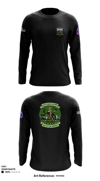 B co 277 ASB CRP 59360155 Long Sleeve Performance Shirt - 1