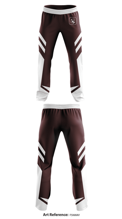 Wolf Point High School Golf 97744060 Sweatpants - 1